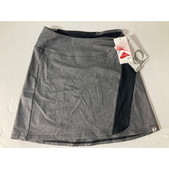 NWT Pearl iZUMi Women's Sz XS Gray Select Escape Cycling Skort Skirt Phantom - Picture 1 of 5